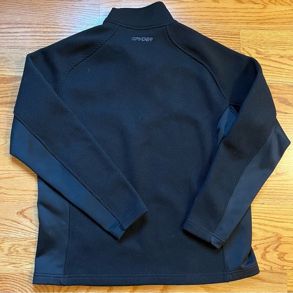 Spyder core sweater black men’s size large - Picture 2 of 5